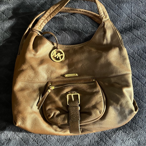 Michael Kors Brown Austin 2 Handles Handbag - Picture 2 of 4